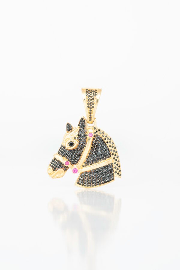 Dije Century en oro amarillo / Peso: 14,2 / Ancho: 40 mm / Alto: 45 mm