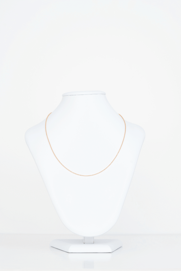 Cadena Militar en oro italiano / Peso: 2,5